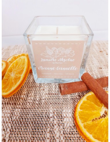 Bougie parfumée "Orange Cannelle"